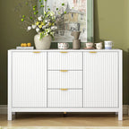 MDF Entryway Cabinet - 3 Drawers with Adjustable Shelves