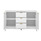 MDF Entryway Cabinet - 3 Drawers with Adjustable Shelves