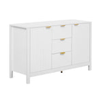 MDF Entryway Cabinet - 3 Drawers with Adjustable Shelves
