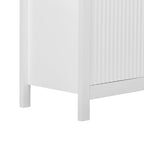 MDF Entryway Cabinet - 3 Drawers with Adjustable Shelves