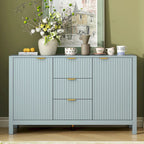 MDF Entryway Cabinet - 3 Drawers with Adjustable Shelves