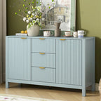 MDF Entryway Cabinet - 3 Drawers with Adjustable Shelves