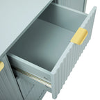 MDF Entryway Cabinet - 3 Drawers with Adjustable Shelves