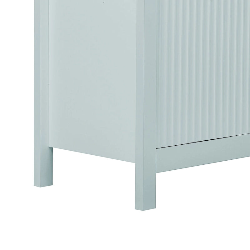 MDF Entryway Cabinet - 3 Drawers with Adjustable Shelves