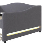 Teddy Fleece Full Daybed - with Trundle & LED Lights