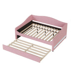 Teddy Fleece Full Daybed - with Trundle & LED Lights