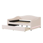 Teddy Fleece Full Daybed - with Trundle & LED Lights