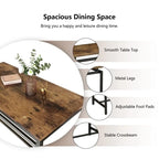 Industrial Dining Table Set - Counter Height - 5-Piece for 4