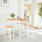 Industrial Dining Table Set - Counter Height - 5-Piece for 4