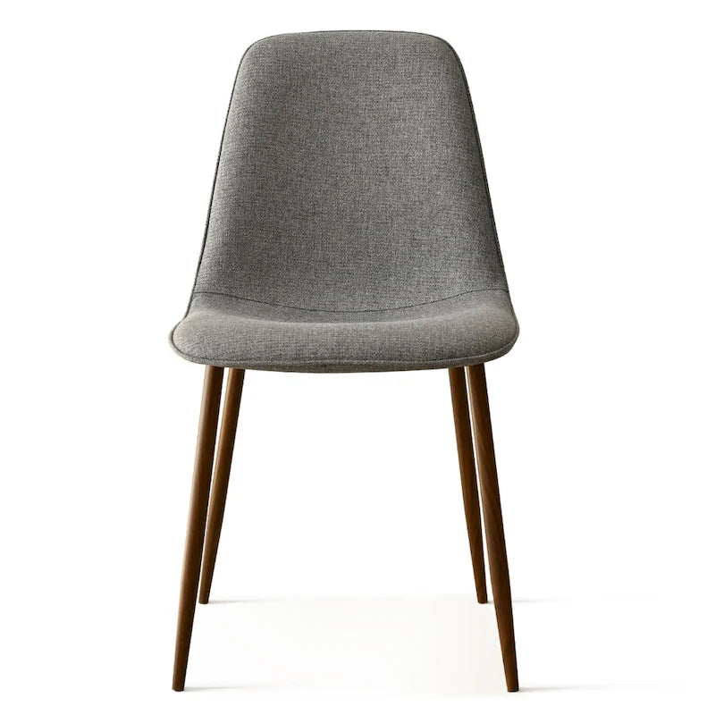 Modern Solid Back Side Dining Chair(Set of 4)