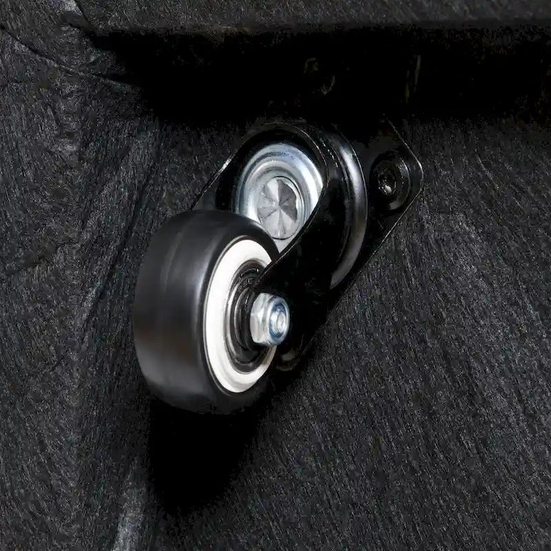 Performance Fabric Dining Armchair - Rolling with Casters