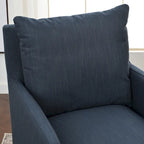 Performance Fabric Dining Armchair - Rolling with Casters