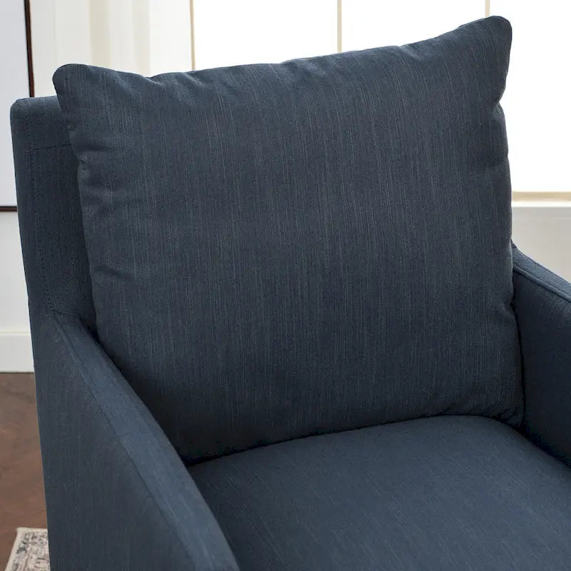 Performance Fabric Dining Armchair - Rolling with Casters