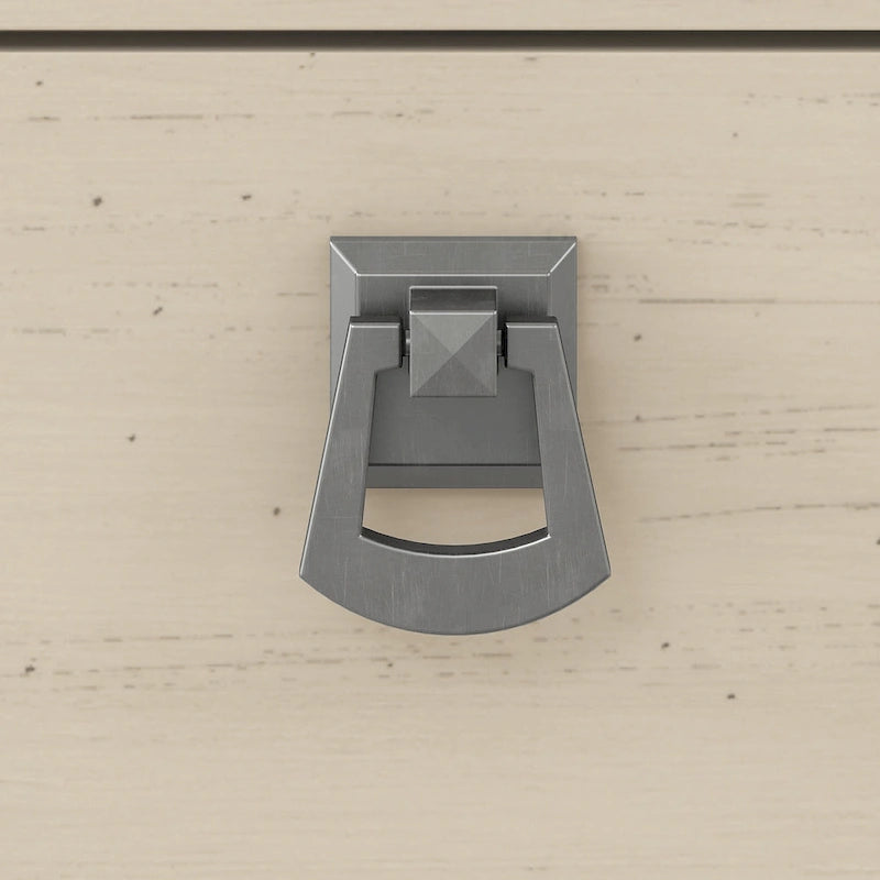 Bush Furniture Salinas Lateral File Cabinet in Antique White