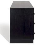 Whitewashed Oak 6-Drawer Dresser - Minimalist Bedroom Storage