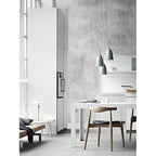 Walnut Wood Dining Chair with PU Leather Cushion