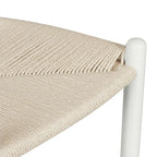 Woven Rope Counter Stool - Natural Wood - 23.5" Height