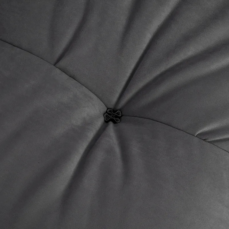 Velvet Cloud Sofa - 89" 3-Seater with Pillows