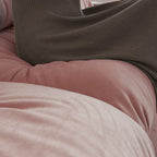 Velvet Cloud Sofa - 89" 3-Seater with Pillows