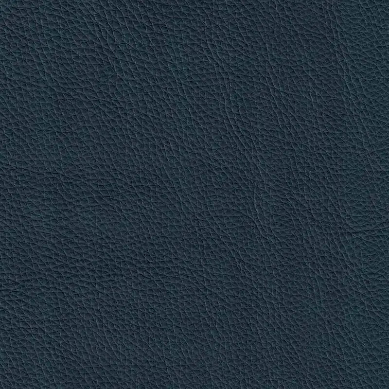 Top-Grain Leather Sofa - 80" with Feather & Memory Foam