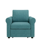 Linen 3-in-1 Convertible Sleeper Chair - Single