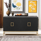 Retro Sideboard - MDF with Adjustable Shelves