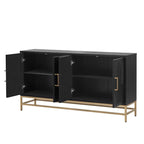 Retro Sideboard - MDF with Adjustable Shelves