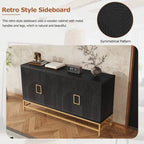 Retro Sideboard - MDF with Adjustable Shelves