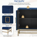 Retro Sideboard - MDF with Adjustable Shelves