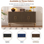 Retro Sideboard - MDF with Adjustable Shelves